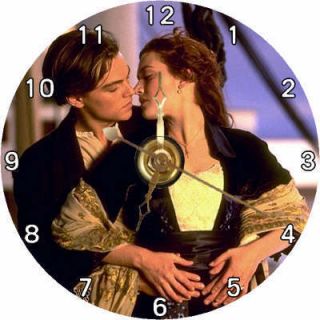 Brand New Leonardo DiCaprio Kate Winslet Titanic CD Clock