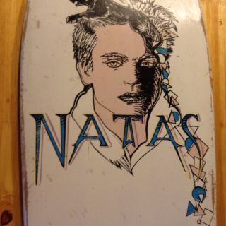 Natas Kaupas SMA Face Skateboard Deck Vintage