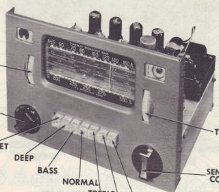 1955 Midwest KD 16 Radio Service Manual Schematic