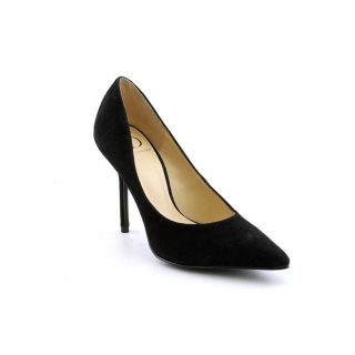 Kelsi Dagger Karmine Womens Size 9 Black Suede Pumps, Classics Shoes