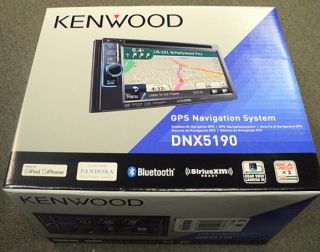 New Kenwood DNX5190 in Dash 6 1 LCD Touchscreen Car Receiver w GPS