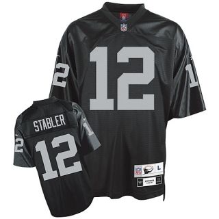 Ken Stabler Oakland Raiders Youth Premier Throwback Jersey S