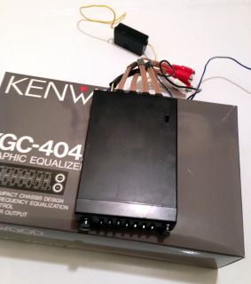 Kenwood KGC 4042A 5 Band Compact Graphic Equalizer EQ