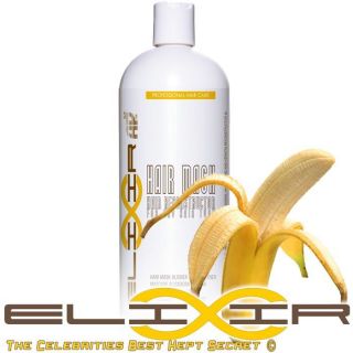 Banana Candy Brazilian Keratin Hair Straightener Treatment Elixir 1L