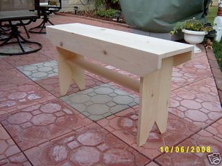 Handmade 36 Wooden Bench Different Sizes