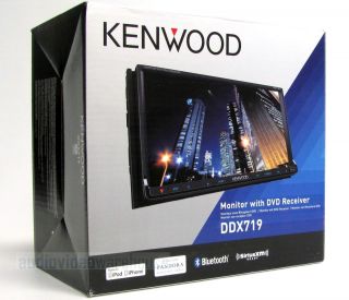 Kenwood DDX719 in Dash 6 95 LCD Touchscreen Car Receiver w Bluetooth
