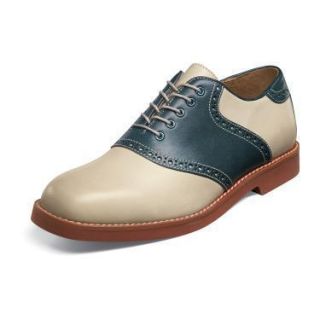 Florsheim Kennett Mens Bone Multi Leather Shoe 12053 107