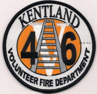 Kentland Station 46 MD Fire Patch