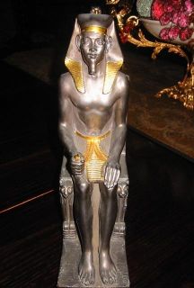 Sale Seated Pharaoh Khafre Sculpture Mold by A Giannelli 9