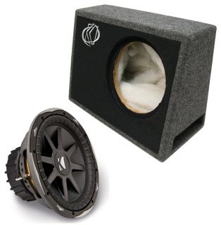 Kicker Stereo System TCVX10 Loaded Ported Truck Box Dual 2 Ohm Sub
