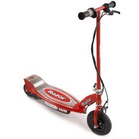 Motorized Electric Kick Scooter Red Brand New in Box Kids Boys