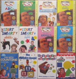 of 12 KIDS Learning & FUN DVDs / Home School / Pre school + BONUS DVD