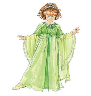 Cape Dress Kids Princess Queen Halloween Costume McCalls Pattern 5906