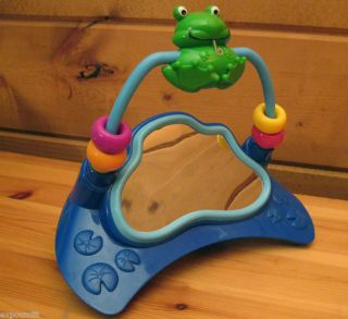 Kids II Baby Einstein Jumper Frog Mirror Toy Bar Pod BL
