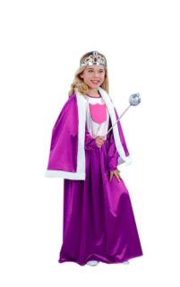 Childs Royal Queen Outfit Girls Halloween Costume