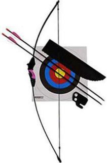  Lil Sioux Jr Recurve Archery Bow Set Kids Child w Target Arrows Pink