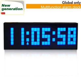 digital alarm clock day of week clock fashion auto flip calendar clock