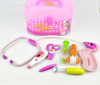 Medical Kit Doctor Role Play Set&Carry Case Children Kids Toy