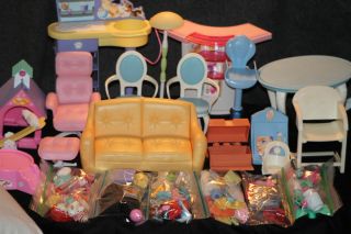 Lg Lot   Barbie furniture & Accessories (150+ pc) Great for Monster