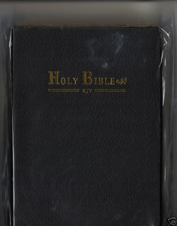 The Holy Bible King James Version Compact Version Black