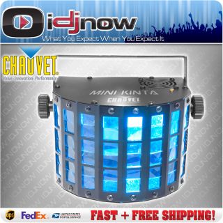Chauvet Mini Kinta 3W LED RGB DMX Ambient DJ Lighting Effect