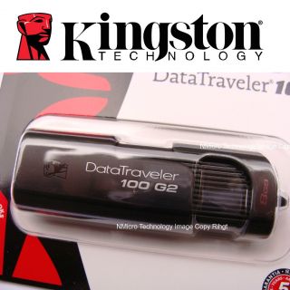Kingston 8GB 8G USB 2 0 DataTraveler DT100G2 8GB DT100 G2 Flash Pen