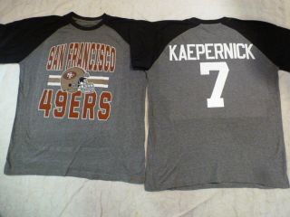 NFL Apparel 49ers Colin Kaepernick Jersey Shirt New Gray New