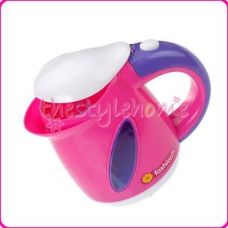 Pink Cute Imitation Kitchen Cookware Electric Jug Kettle Kids Role