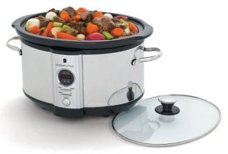Quart Electronic Oval Shaped Slow Cooker Crock Pot Kitchen New