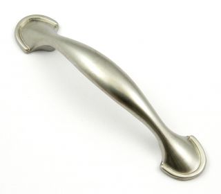 Satin Nickel Kitchen Cabinet Hardware 3CC Handle Pull Belwith Hickory