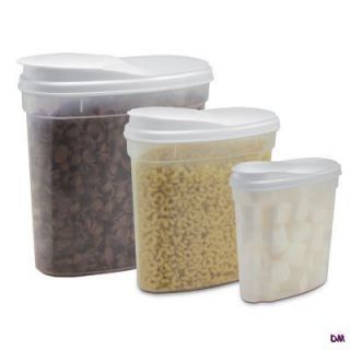 Pourable Ceral, Pasta, Snacks Storage Containers Kitchen Organization