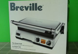 Breville The Smart Grill Kitchen Indoor BBQ Barbaque Panini Press