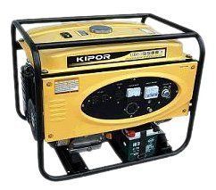 Kipor Generator KGE5500E 5500 Watt Electric Start Generator 65798