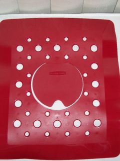 Red Kitchen Rubbermaid Sink Mat Protector