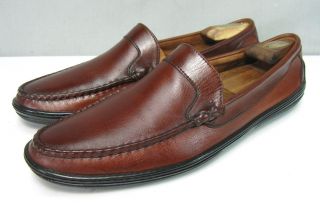 Allen Edmonds Kittery Brown Leather Driving Loafers Sz 12 5 M