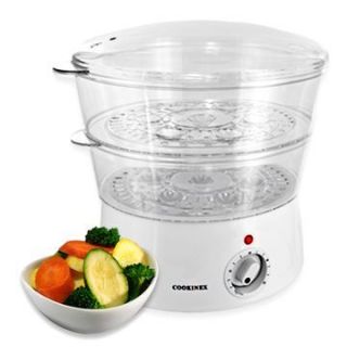 Tier Layer Food Steamer Healthy Cooking 5 0L 400 Watts Dishwasher