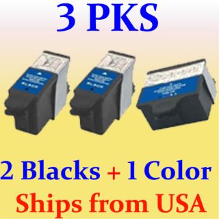 3pks ink inkjet Cartridge 1215581 for Kodak 10 EasyShare 5100 5300