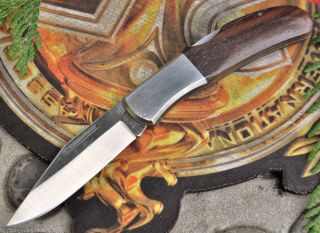 Kershaw Kai Japan 4100 Lockback Harwood Stainless Pocket Knife
