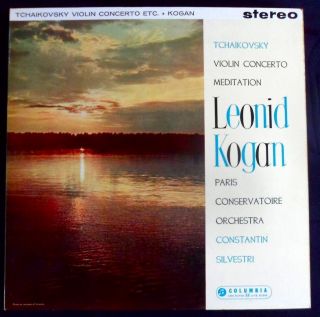 Sax 2323 Leonid Kogan Tchaikovsky UK 1st Ed Turquoise