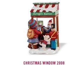 2008 Hallmark Christmas Window 6 Kringles Korner Book