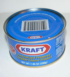 Kraft Canned Cheddar Cheese Case of 36 Cans Earthquake Kit