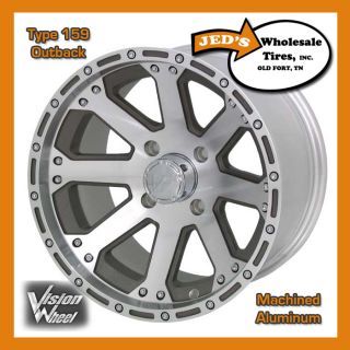 Aluminum Wheels Rims for Kubota RTV 900 1100 5 on 4 5