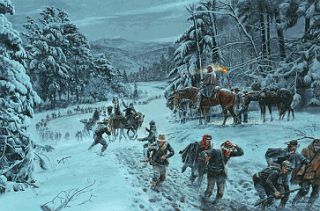 Mort Kunstler Winds of Winter Collectible Civil War Print