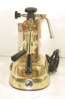 La Pavoni Europiccola Brass Lever Pump Espresso Coffee Maker Machine