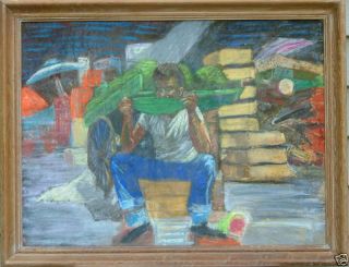 Lucy Brown LEngle New Orleans African American Watermelon Man Woman