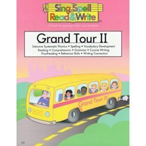TWO GRAND TOUR # 2 STUDENT WORKBOOKS, SING, SPELL, READ AND WRITE for