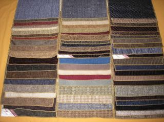 Lot of 62 La Z Boy Assorted Upholstery Fabric Samples
