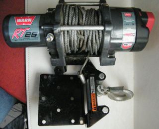 Excellent Working Condition Warn RT25 2500 lb Rugged Terrain ATV Winch