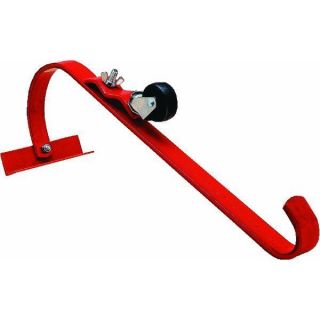 Roof Ladder Hook with Wheel Roofing Tool Qual Craft Ind 2481
