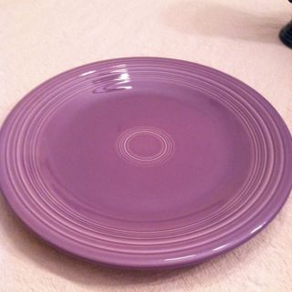 Lilac Fiestaware Dinner Plate